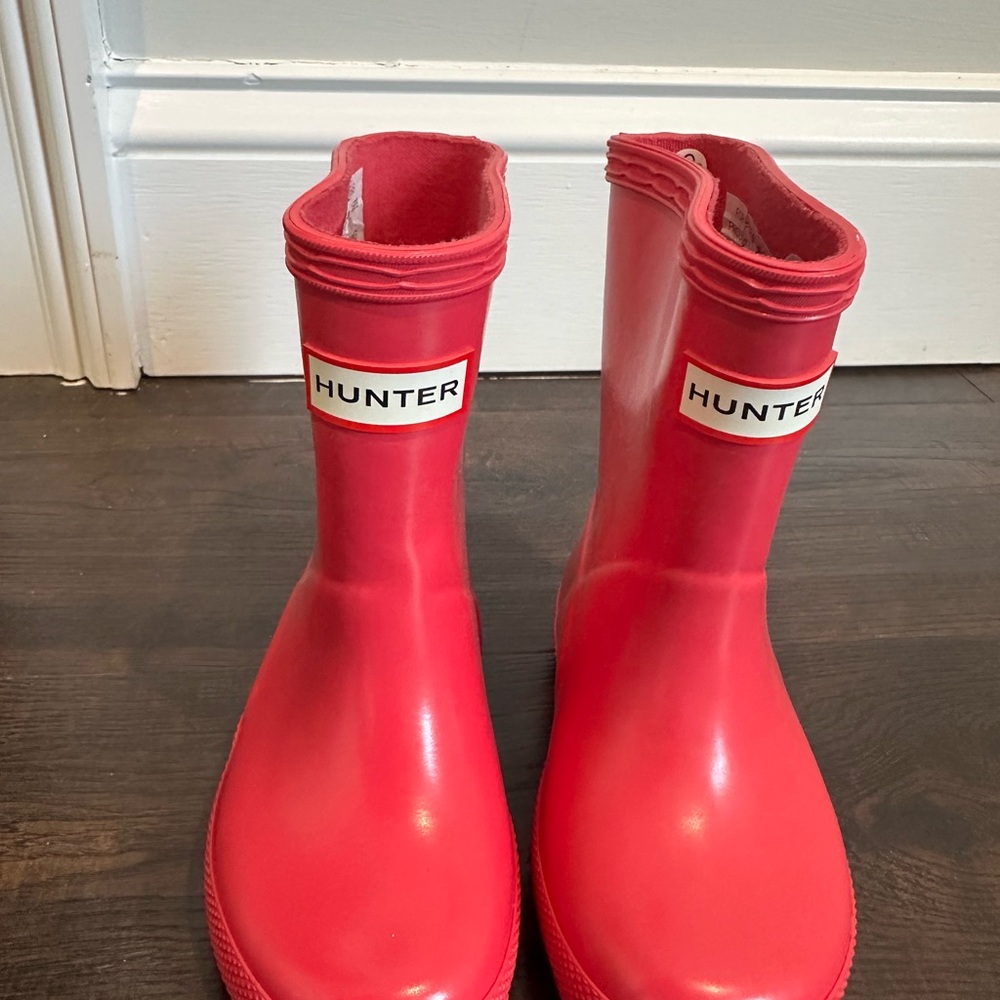 Hunter Vibrant pink Waterproof Boots